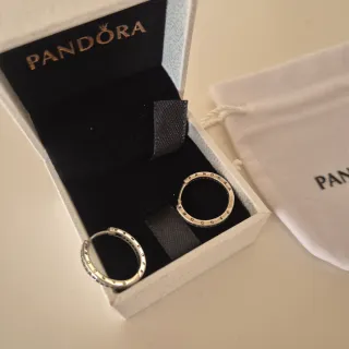 Pendientes Aro Pandora Plata