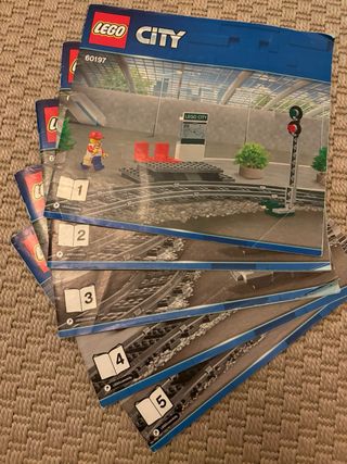 Treno Lego City con binari extra