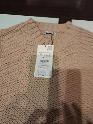 Jersey Zara Hombre Beige