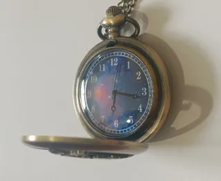 Orologio da tasca Il Piccolo Principe vintage bronzo