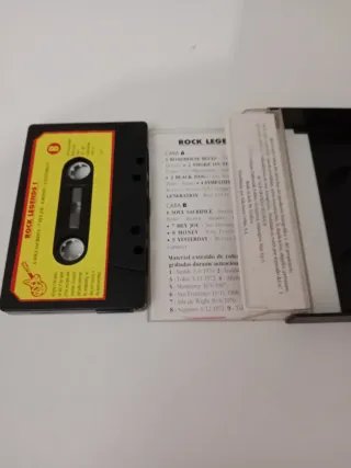 Cassette Los Grandes del Rock '60