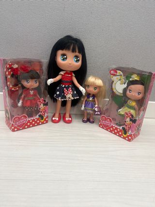 Set di 4 Bambole Disney Minnie Mouse
