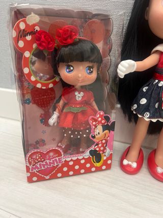 Set di 4 Bambole Disney Minnie Mouse