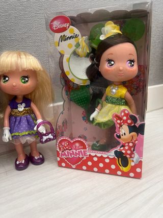 Set di 4 Bambole Disney Minnie Mouse