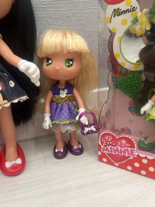 Set di 4 Bambole Disney Minnie Mouse