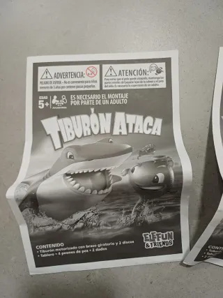 Juego mesa "Tiburón Ataca"