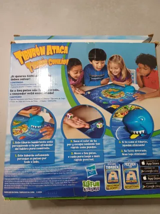 Juego mesa "Tiburón Ataca"