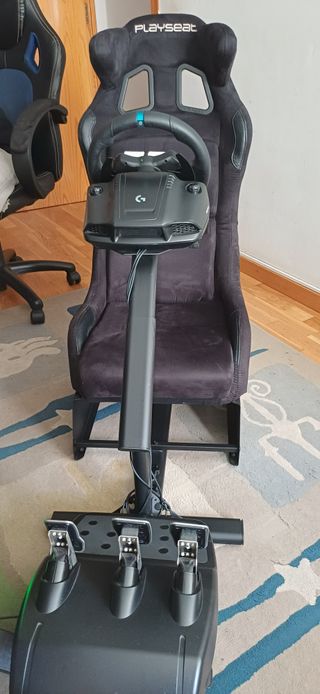 Silla Playseat Gran Turismo con Volante y Pedales