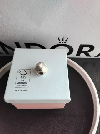 Pandora Charm Corazones Plata