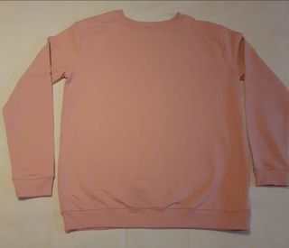 Jersey rosa manga larga