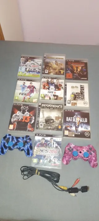 Lotto Giochi PS3 + Accessori