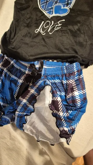 Pijama Verano Corazones y Cuadros