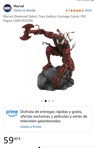 Diorama Carnage Marvel Gallery PVC
