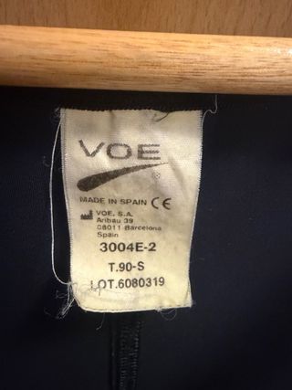 Faja Moldeadora Mujer VOE Talla S Negra