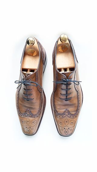 Moreschi Scarpe Pelle Marrone 44.5