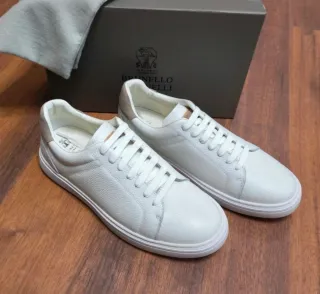 Sneakers Brunello Cucinelli bianche uomo 42