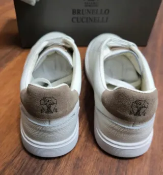 Sneakers Brunello Cucinelli bianche uomo 42