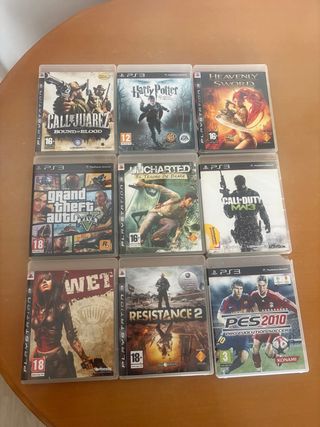 Lote 9 Giochi PS3