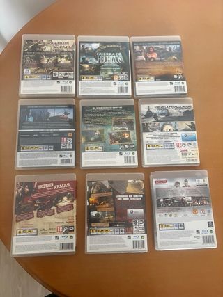 Lote 9 Giochi PS3