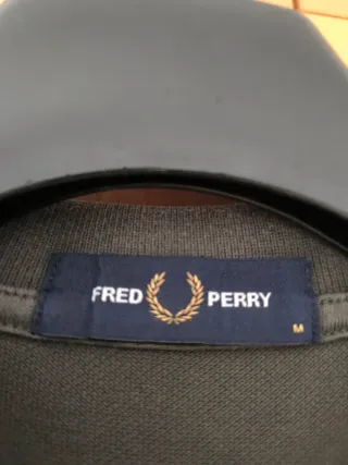 Polo Fred Perry Verde Oliva Original