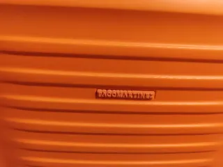 Maleta grande Paco Martínez naranja