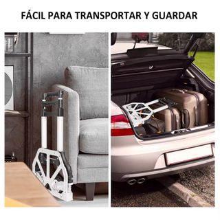 CARRETILLA PLEGABLE DE ALUMINIO NUEVA A ESTENAR _