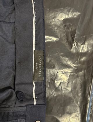 Traje Cortefiel Azul Marino Hombre