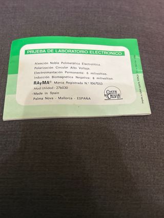 Pulsera Rayma Biomagnética