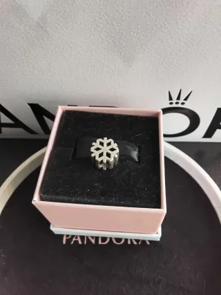 Pandora Charm Copo de Nieve Plata