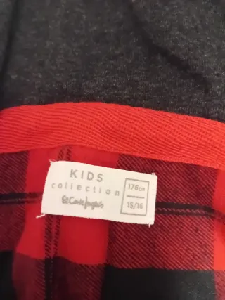 Camisa cuadros con capucha