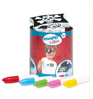 Sellos STAMPO T-SHIRT - Piratas - Aladine