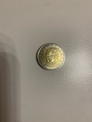 Moneta 2 euro Vaticano rara