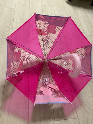 Paraguas burbuja infantil Peppa Pig