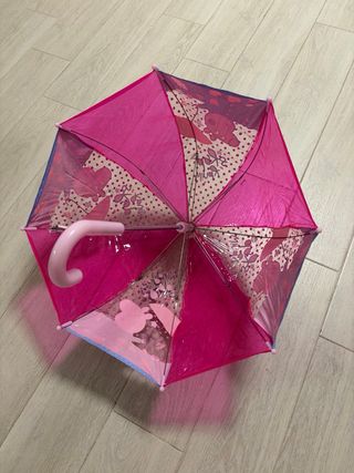 Paraguas burbuja infantil Peppa Pig