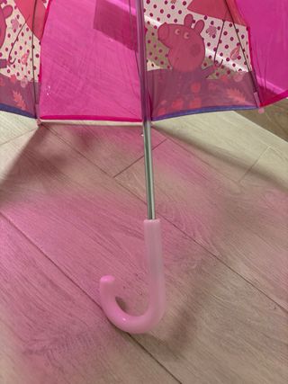 Paraguas burbuja infantil Peppa Pig