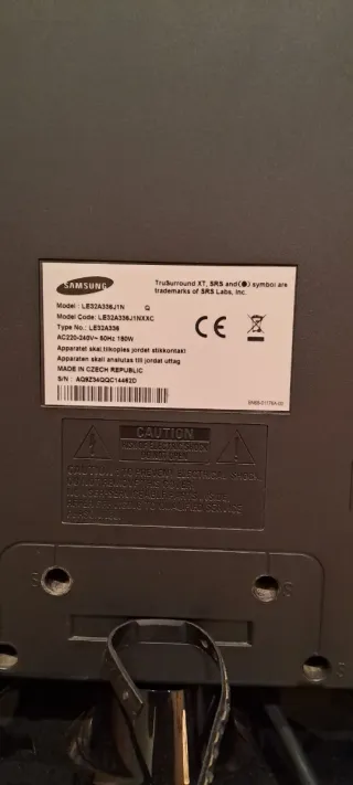 Televisor Samsung modelo LE32A336J1N