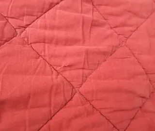 Trapunta invernale lettino a quadri