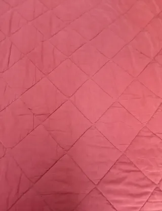 Trapunta invernale lettino a quadri