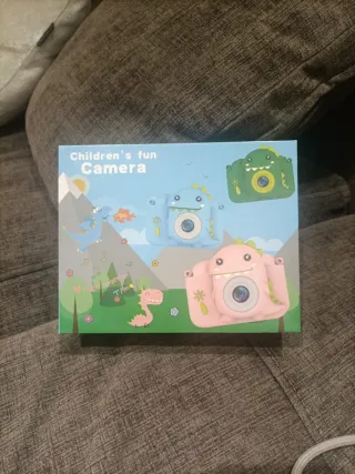 Cámara Dinosaurio Infantil 32GB + Accesorios