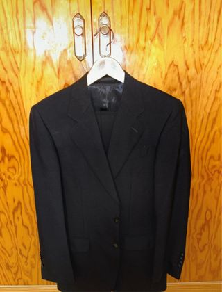 Traje Negro Corte Inglés