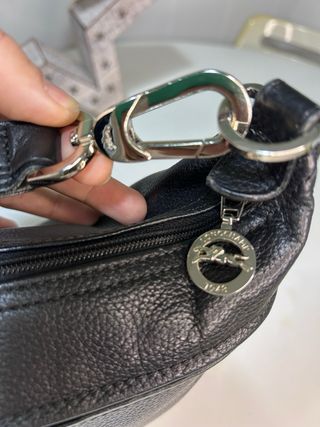 Bolso Longchamp Negro Piel