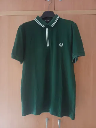 Polo Fred Perry Verde Talla M