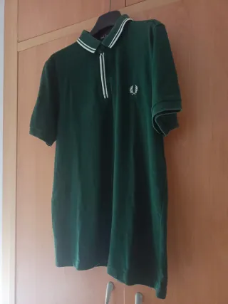 Polo Fred Perry Verde Talla M