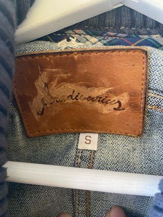 Chaqueta tejana vintage Stradivarius