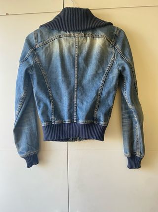 Chaqueta tejana vintage Stradivarius