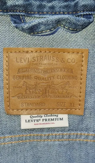 Cazadora Vaquera Levi's Azul, XL