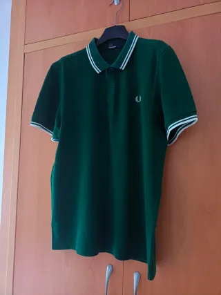 Polo Fred Perry Verde Original