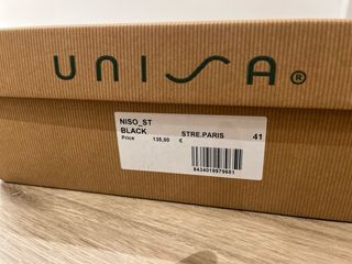 Botas altas UNISA negras