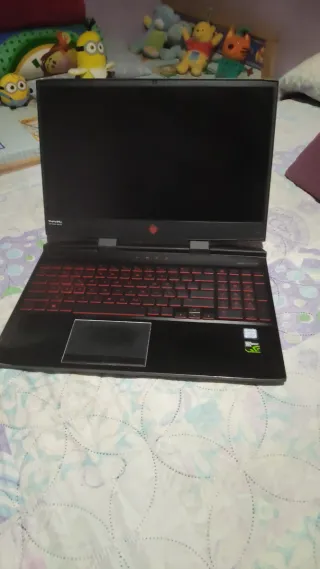 Portátil HP Omen Gaming Negro/Rojo