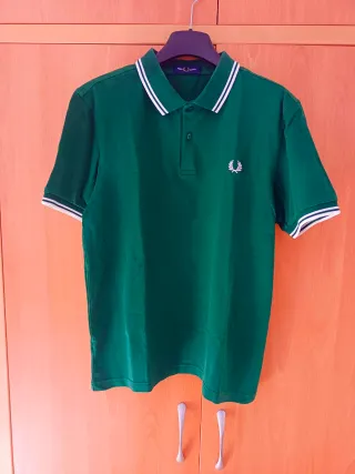 Polo Fred Perry Verde Original